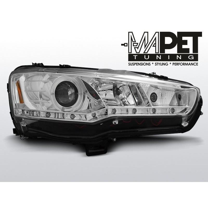 Mitsubishi Lancer 8 08-11 CHROM LED LPMI15