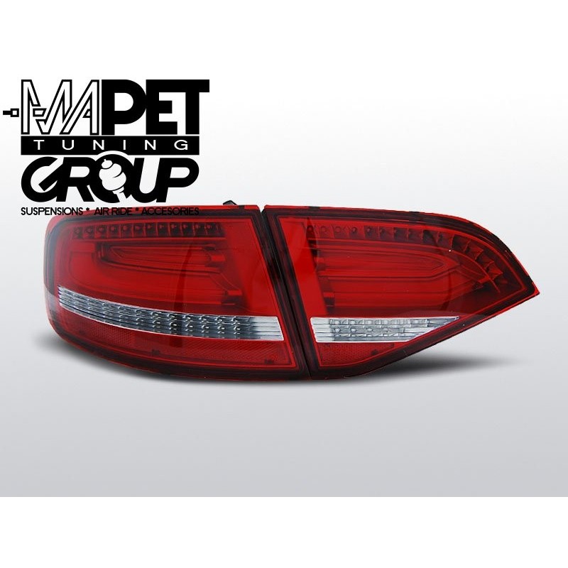 Audi A4 B8 Avant - RED WHITE LED BAR - Diodowe LDAUA5