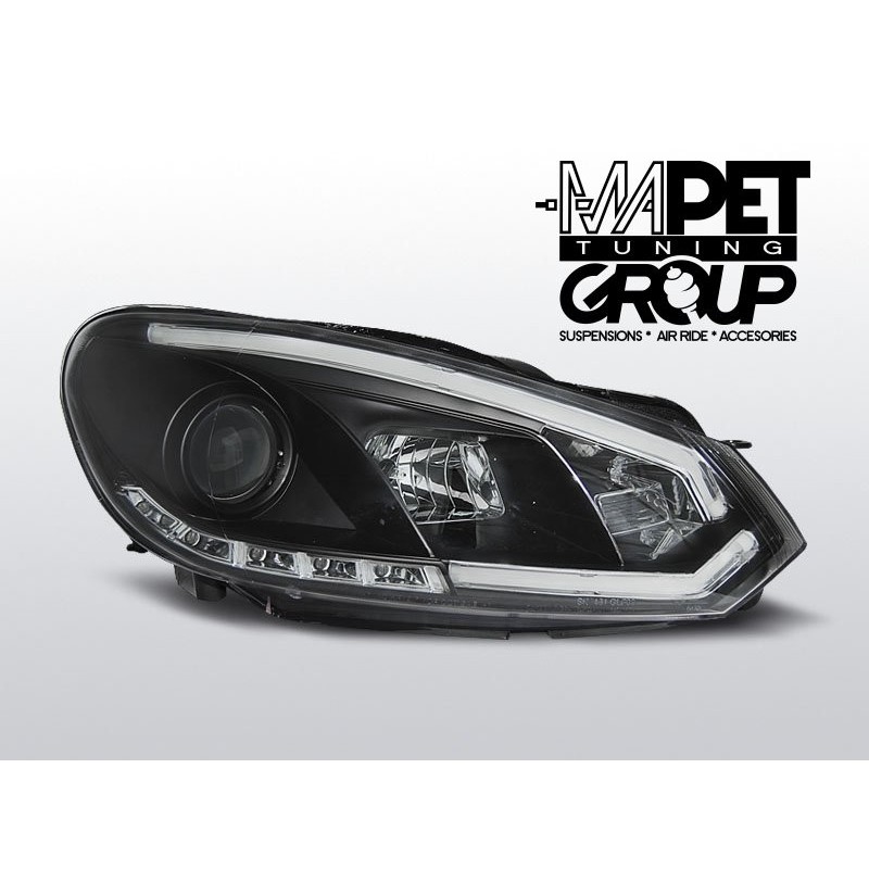 VW Golf 6 - BLACK TUBE LIGHT DRL - Światła jazdy dziennej - LPVWI5