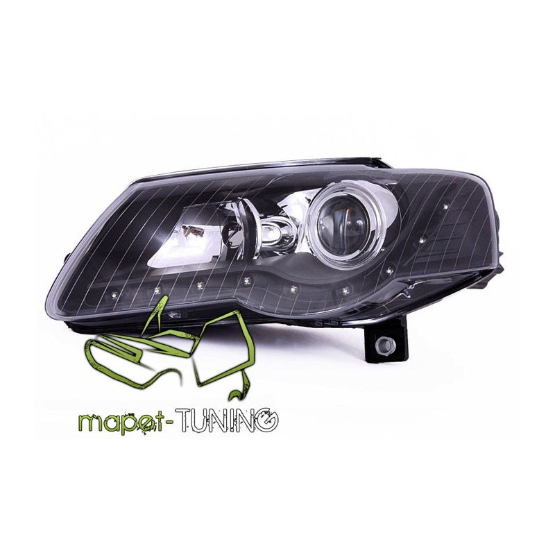 VW Passat B6 3C - BLACK LED - czarne diodowe  DEPO LPVWE1