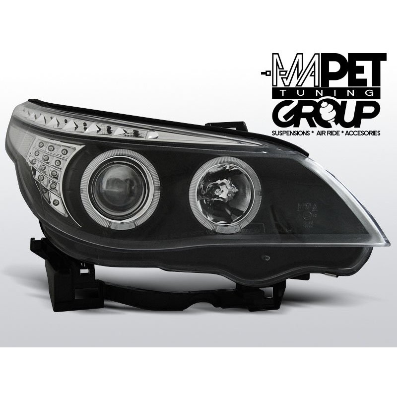 BMW E60 / E61 - Black Angel Eyes Ringi kierunkowskazy diodowe LED LPBM94