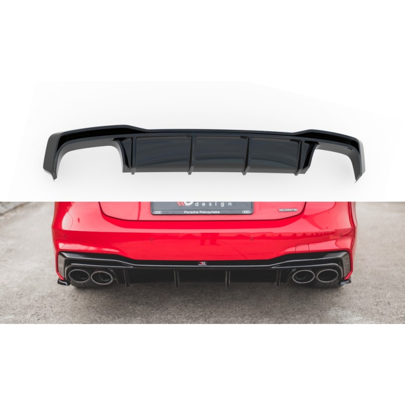 Dyfuzor Tylnego Zderzaka ABS - Audi A7 C8 S-Line / S7