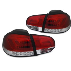 VW Golf 6 Red White LED BAR...