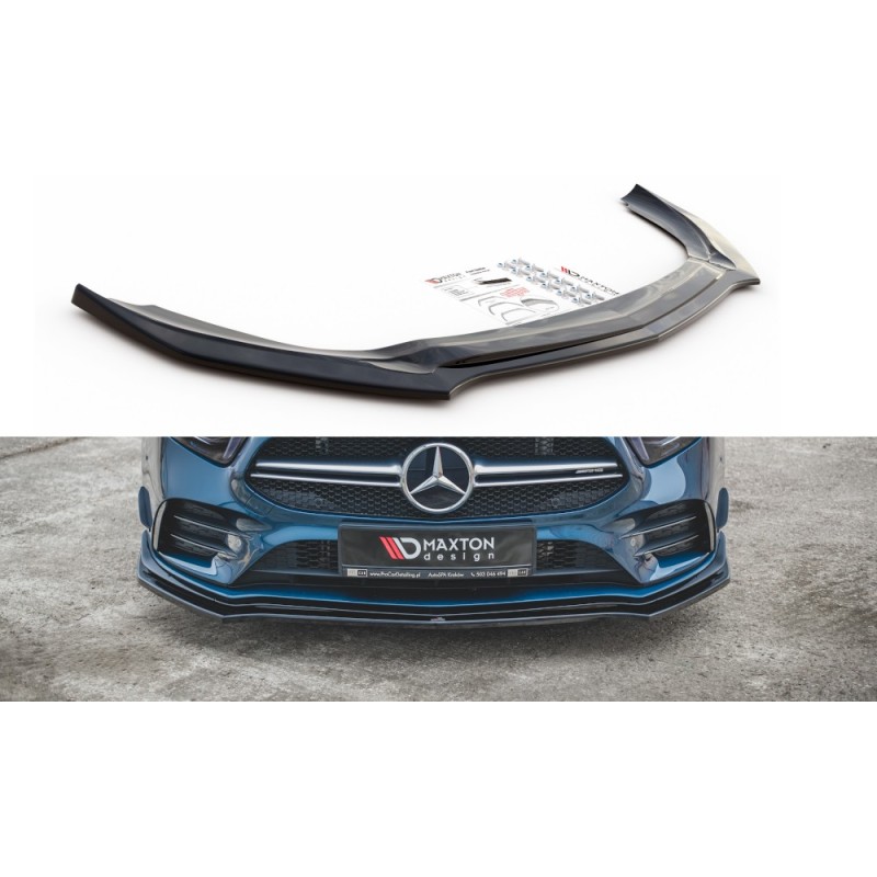 Przedni Splitter / dokładka ABS (ver.2) - Mercedes A35 AMG W177