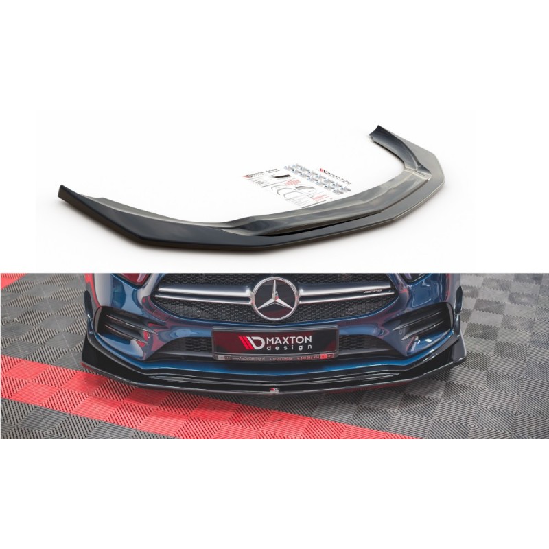 Przedni Splitter / dokładka ABS (ver.3) - Mercedes A35 AMG W177