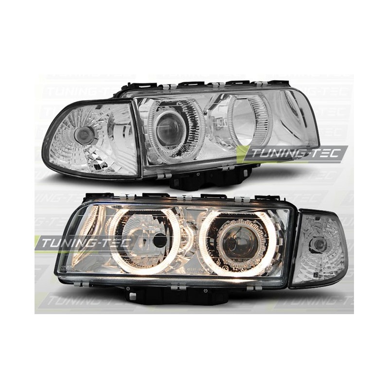 BMW E38 98-01 Angel Eyes Chrom Ringi soczewkowe LPBM25 DEPO