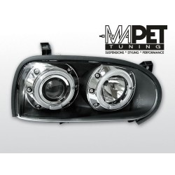 VW Golf 3 clear Angel Eyes...