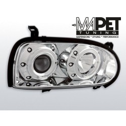 VW Golf 3 clear Angel Eyes...