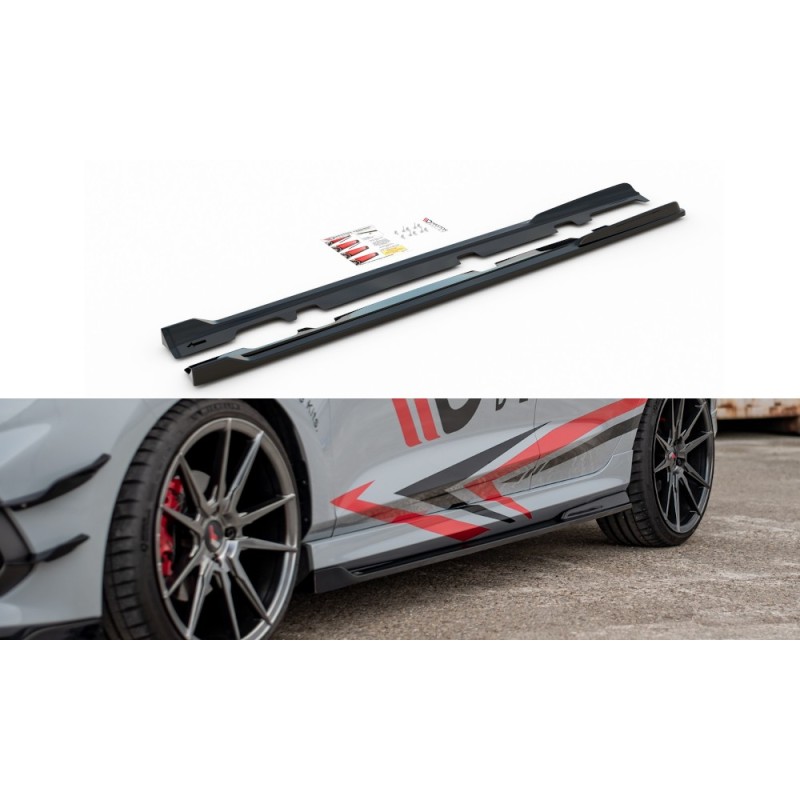 Poszerzenia Progów ABS (v.3) - Ford Fiesta MK8 ST / ST-line