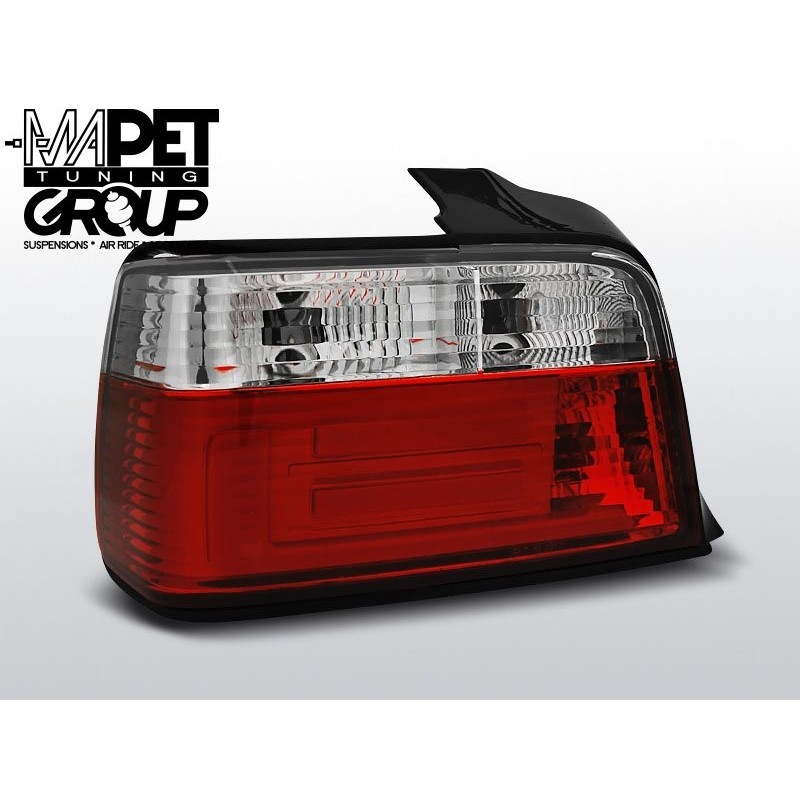 BMW E36 Sedan Clear Red/White Led BAR Diodowe LDBM76