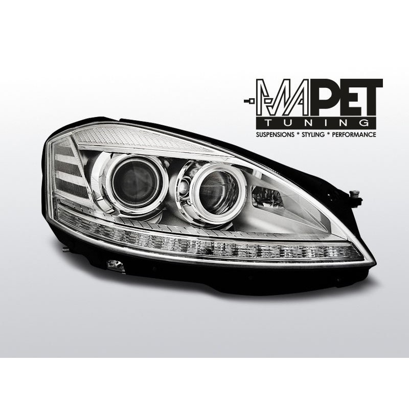 Mercedes S-klasa W221 05- Xenon LED diodowe  z doświetlaniem zakrętów LPME83