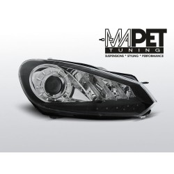 VW Golf 6 BLACK LED - paski...