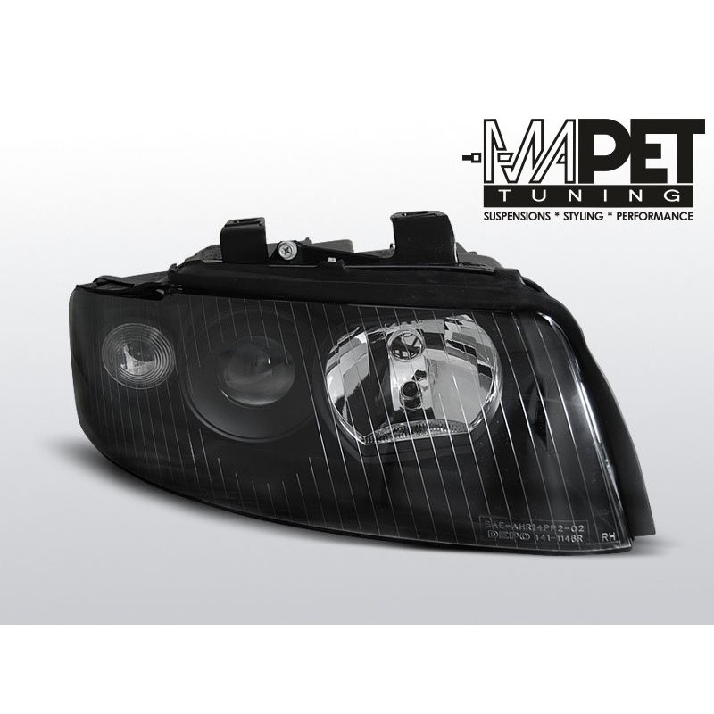 Lampy przód Audi A4 B6 8E 00-04  BLACK LPAU55