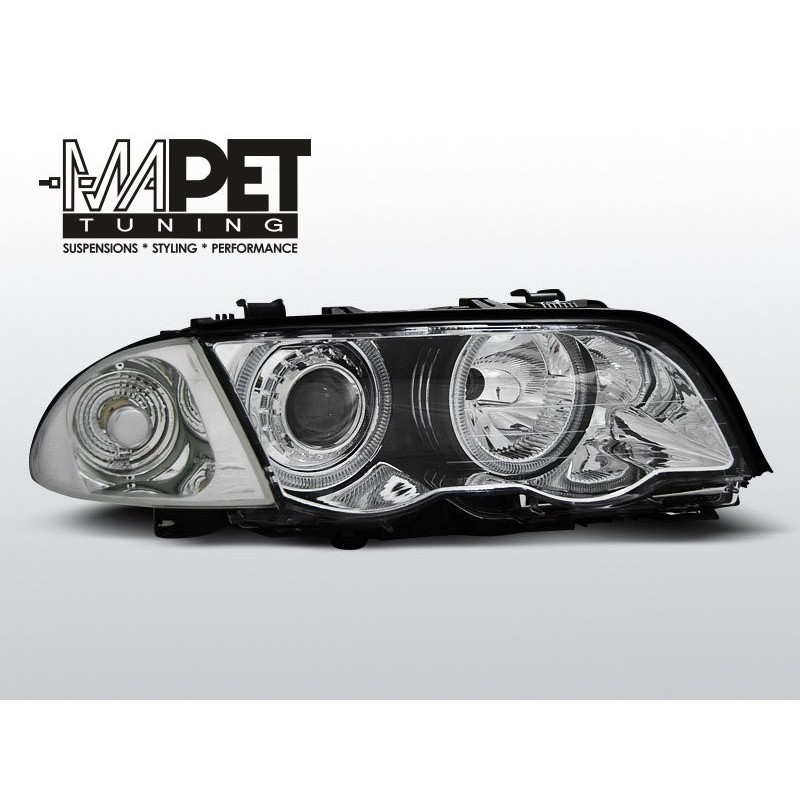 BMW E46 Sedan / Touring 98-01 Angel Eyes CHROM Ringi LPBM40