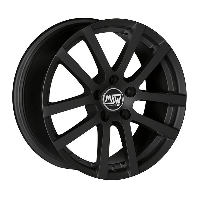 Felga aluminiowa MSW 22 5,5x14 4x100 ET35 MATT BLACK Felga aluminiowa MSW 22 5,5x14 4x100 ET35 MATT BLACK