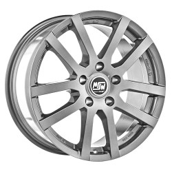 Felga aluminiowa MSW 22 6x15 4x100 ET35 FULL SILVER