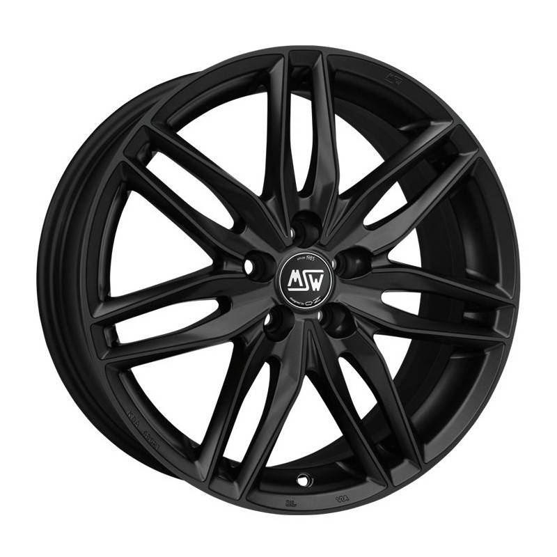 Felga aluminiowa MSW 24 6,5x15 4x100 ET37 MATT BLACK Felga aluminiowa MSW 24 6,5x15 4x100 ET37 MATT BLACK