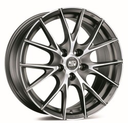 Felga aluminiowa MSW 25 6x15 4x108 ET22 MATT TITANIUM FULL POLISHED