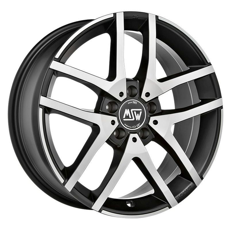 Felga aluminiowa MSW 28 6,5x16 5x108 ET47,50 MATT BLACK FULL POLISHED Felga aluminiowa MSW 28 6,5x16 5x108 ET47,50 MATT BLACK FULL POLISHED