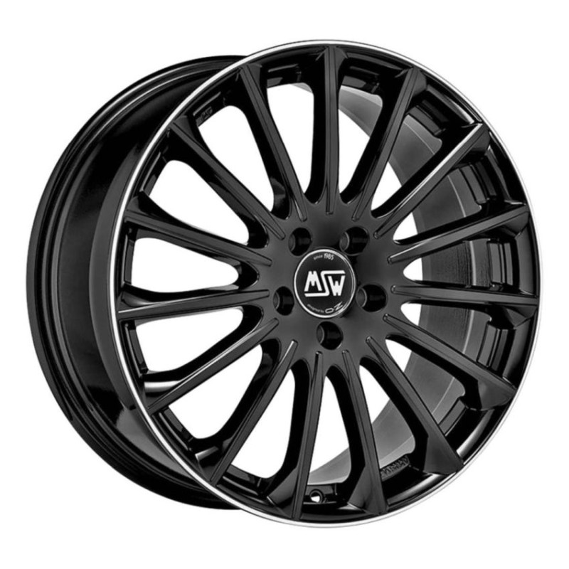 Felga aluminiowa MSW 30 7,5x17 5x112 ET48 GLOSS BLACK DIAMOND LIP Felga aluminiowa MSW 30 7,5x17 5x112 ET48 GLOSS BLACK DIAMOND LIP
