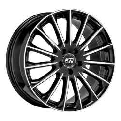 Felga aluminiowa MSW 30 7,5x18 5x108 ET45 BLACK FULL POLISHED