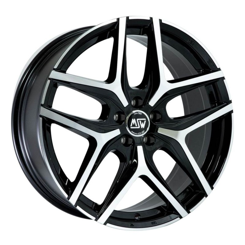 Felga aluminiowa MSW 40 8x18 5x127 ET40 BLACK FULL POLISHED