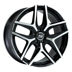 Felga aluminiowa MSW 40 11x20 5x120 ET35 BLACK FULL POLISHED