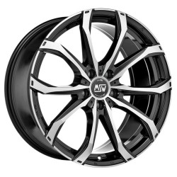 Felga aluminiowa MSW 48 11,5x21 5x112 ET38 BLACK FULL POLISHED