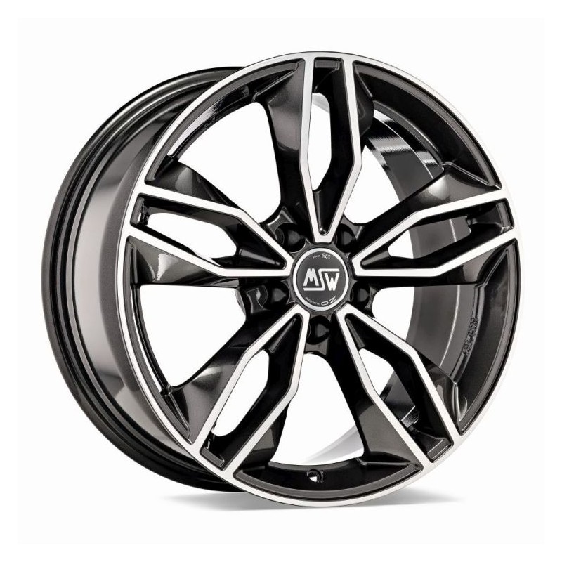 Felga aluminiowa MSW 71 8,5x19 5x114,30 ET46,50 GLOSS DARK GREY FULL POLISHED Felga aluminiowa MSW 71 8,5x19 5x114,30 ET46,50 GLOSS DARK GREY FULL POLISHED