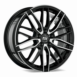 Felga aluminiowa MSW 72 8x18 5x114,30 ET40 BLACK FULL POLISHED