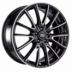 Felga aluminiowa MSW 86 7,5x18 5x114,30 ET40 BLACK FULL POLISHED