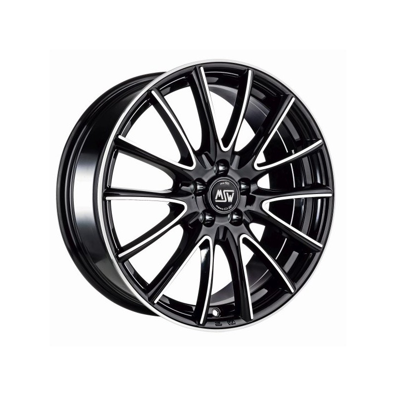 Felga aluminiowa MSW 86 7,5x18 5x114,30 ET40 BLACK FULL POLISHED Felga aluminiowa MSW 86 7,5x18 5x114,30 ET40 BLACK FULL POLISHED