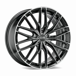 Felga aluminiowa OZ GRAN TURISMO HLT 8,5x19 5x112 ET49 STAR GRAPHITE DIAMOND LIP