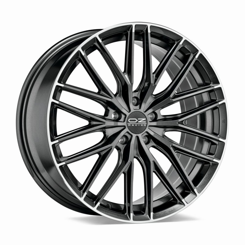 Felga aluminiowa OZ GRAN TURISMO HLT 8,5x19 5x112 ET49 STAR GRAPHITE DIAMOND LIP Felga aluminiowa OZ GRAN TURISMO HLT 8,5x19 5x112 ET49 STAR GRAPHITE DIAMOND LIP