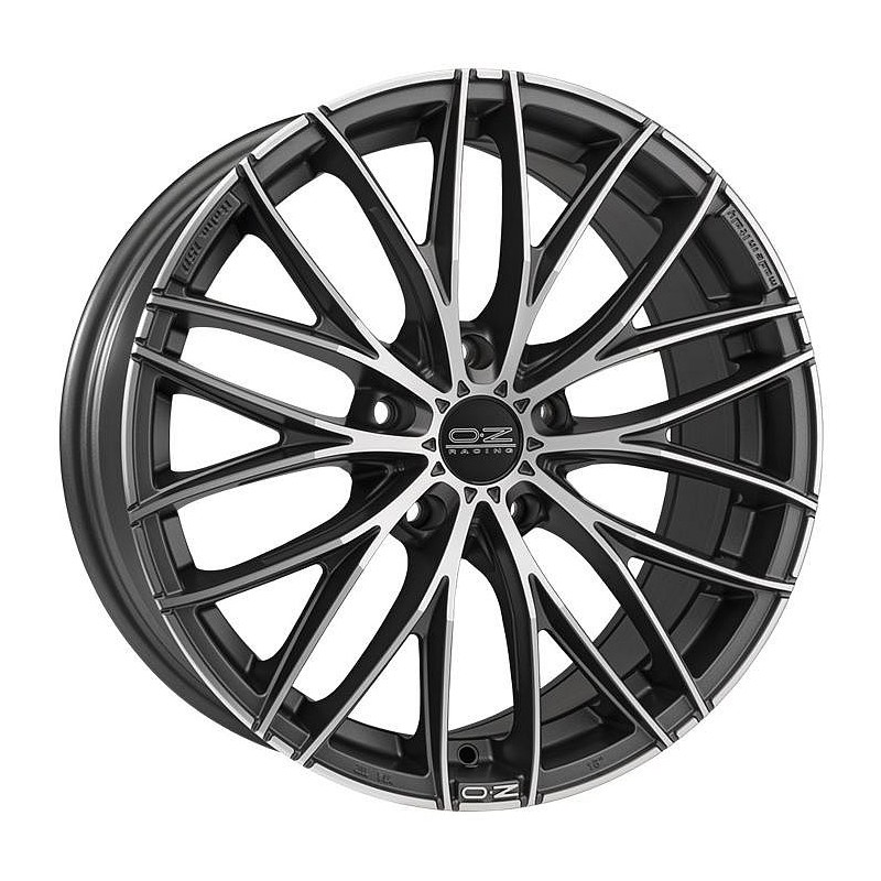 Felga aluminiowa OZ ITALIA 150 8x19 5x114,30 ET45 MATT DARK GRAPHITE DIAMOND CUT