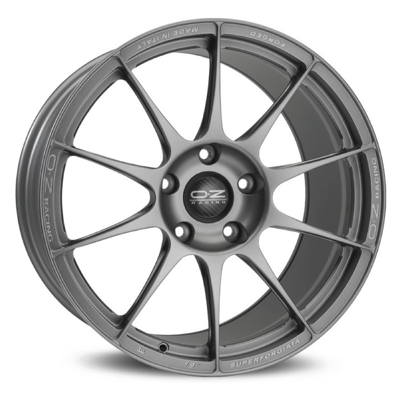 Felga aluminiowa OZ SUPERFORGIATA 12x20 5x112 ET41 GRIGIO CORSA CON SCRITTE DI FRESATURA Felga aluminiowa OZ SUPERFORGIATA 12x20 5x112 ET41 GRIGIO CORSA CON SCRITTE DI FRESATURA