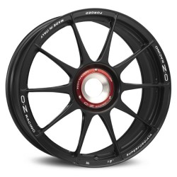 Felga aluminiowa OZ SUPERFORGIATA CL 12x20 15x130 ET63 MATT BLACK CON SCRITTE DI FRESATURA