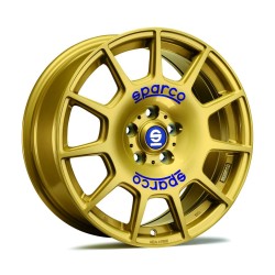 Felga aluminiowa SPARCO TERRA 7,5x17 5x100 ET48 RACE GOLD