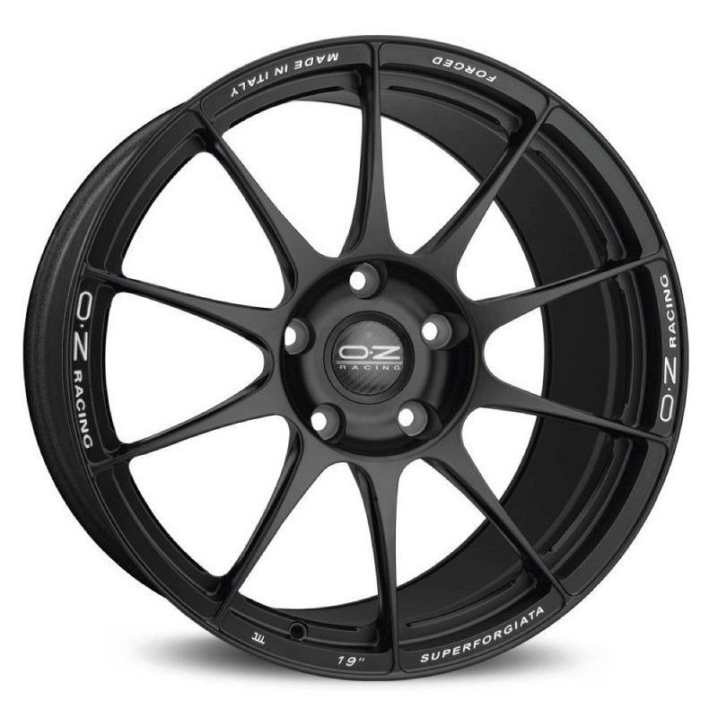Felga aluminiowa SUPERFORGIATA 10x19 5x112 ET40 MATT BLACK CON SCRITTE DI FRESATURA Felga aluminiowa SUPERFORGIATA 10x19 5x112 ET40 MATT BLACK CON SCRITTE DI FRESATURA