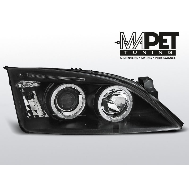 Ford Mondeo II 00-07 Angel Eyes BLACK soczewki ringi LPFO35