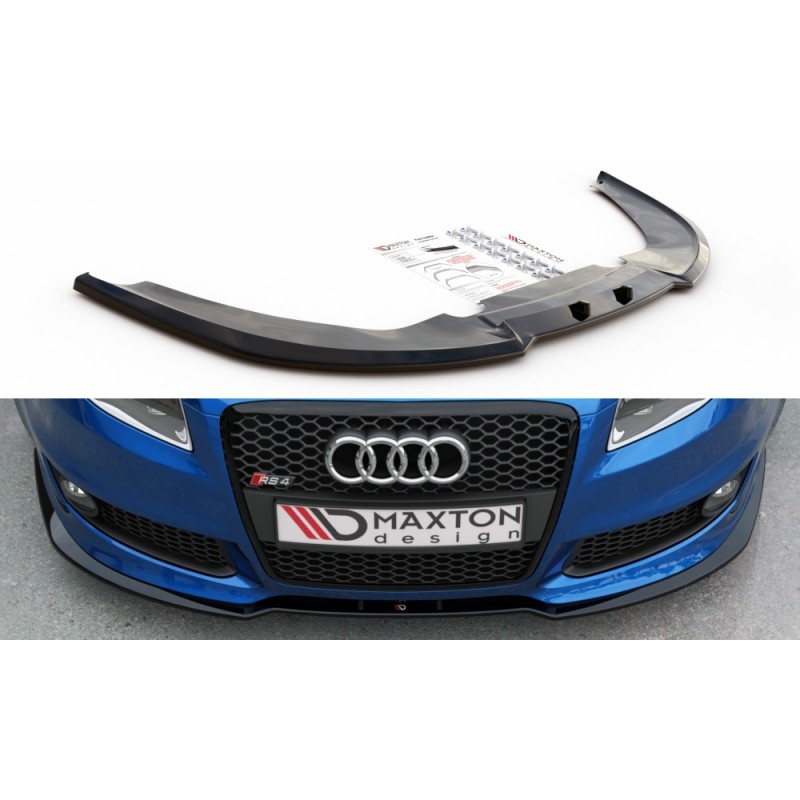 Przedni Splitter / dokładka ABS (ver.2) - Audi RS4 B7