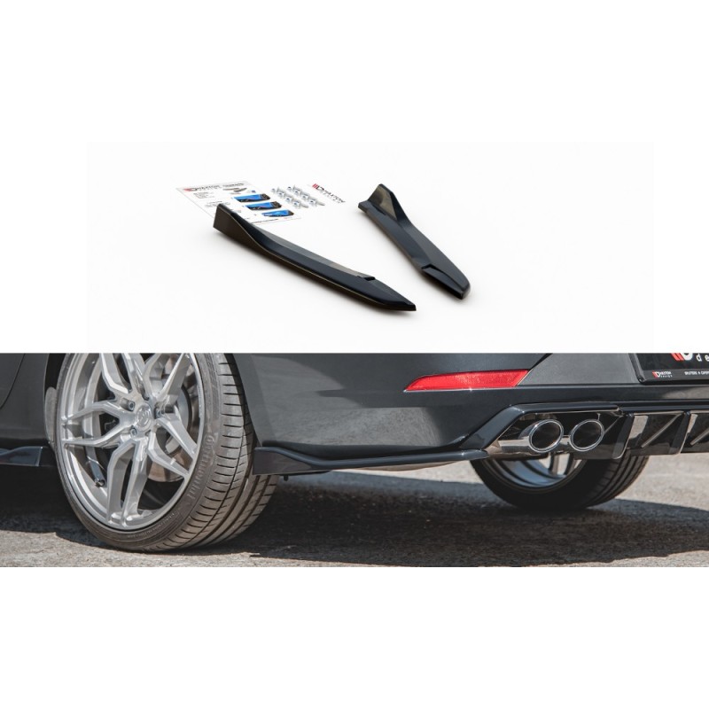 Splittery Boczne Tylnego Zderzaka ABS (ver.3) - Seat Leon Cupra ST Mk3 FL