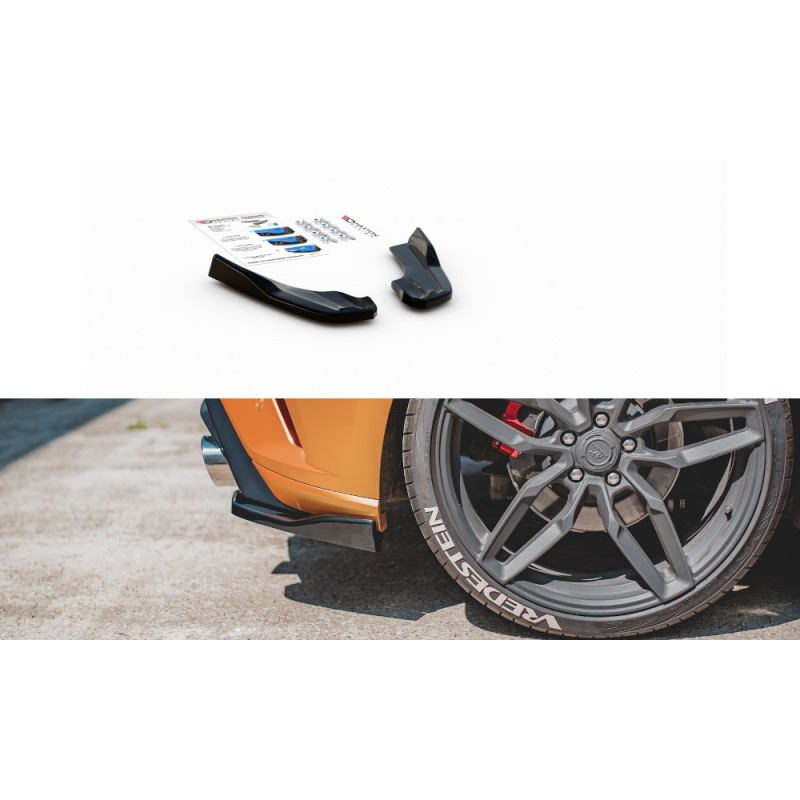 Splittery Boczne Tylnego Zderzaka ABS (ver.3) - Ford Focus ST Mk4