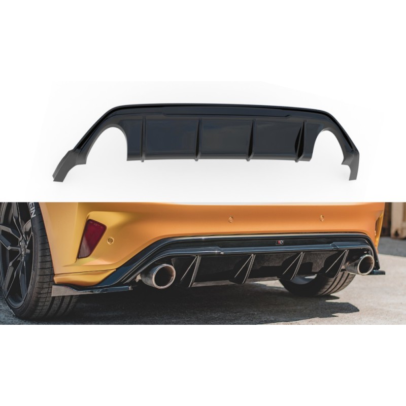 Dyfuzor Tylnego Zderzaka ABS - V.3 Ford Focus ST Mk4