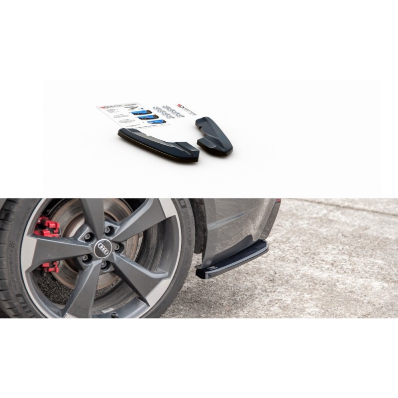 Splittery Boczne Tylnego Zderzaka (v.2) - Audi RS3 8V Sportback