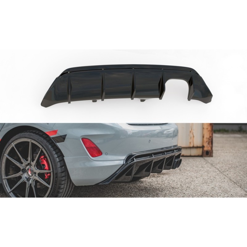 Dyfuzor Tylnego Zderzaka ABS (ver.2) - Ford Fiesta Mk8 ST