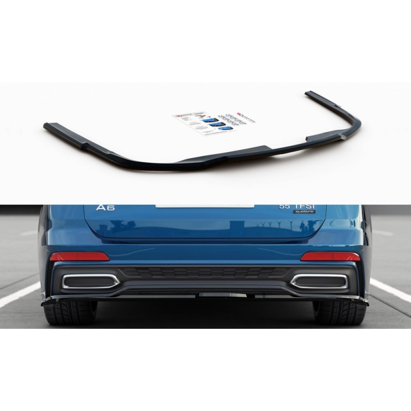 Splitter Tylny dokładka - Audi A6 C8 S-Line Avant / S6 C8