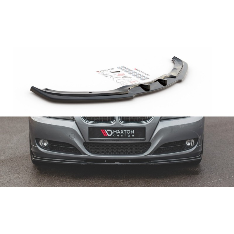 Przedni Splitter / dokładka ABS (ver.2) - BMW E90/E91 Facelift