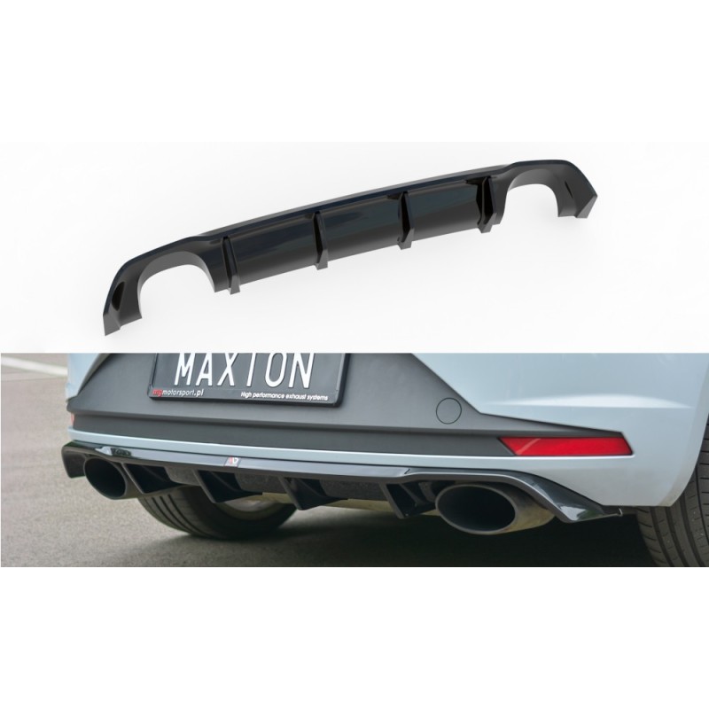 Dyfuzor Tylnego Zderzaka - SEAT LEON III 5F Cupra