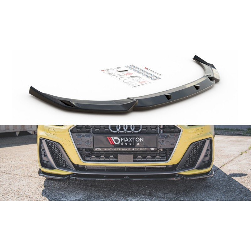 Przedni Splitter / dokładka ABS  (ver.3)- Audi A1 S-Line GB